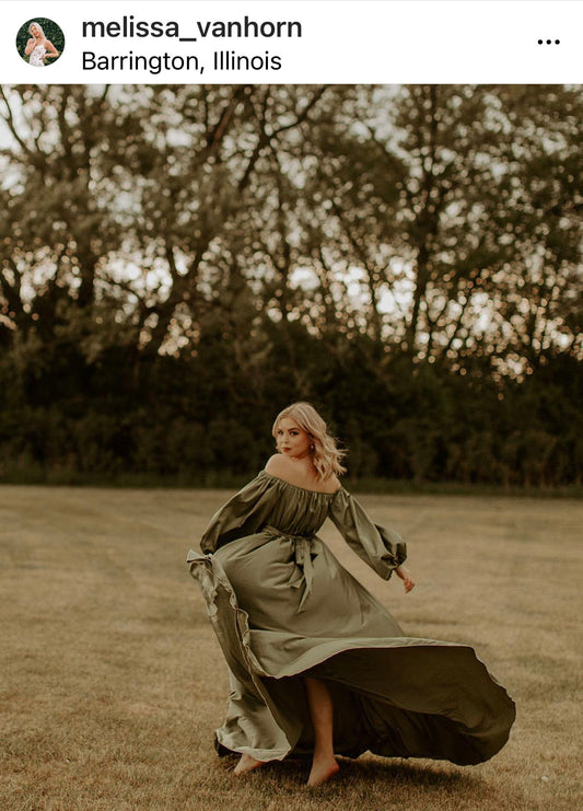 RETIRED RENTAL - Olivia (green)