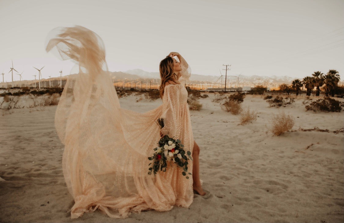Claire (Beige & Gold) 2 - Rental
