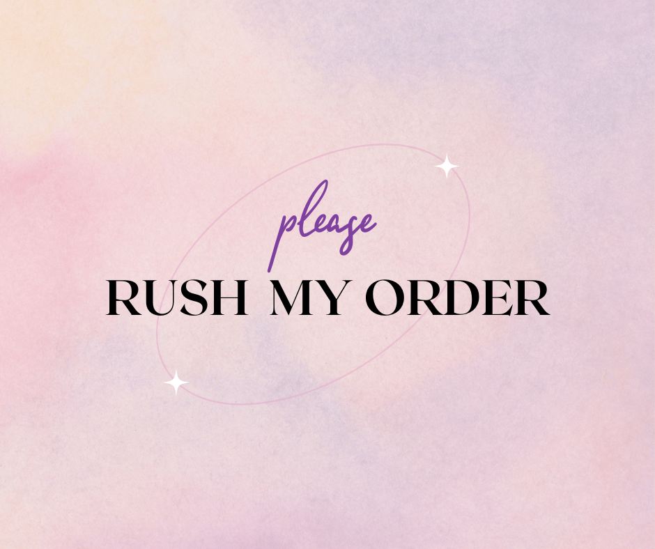 Rush Order Fee