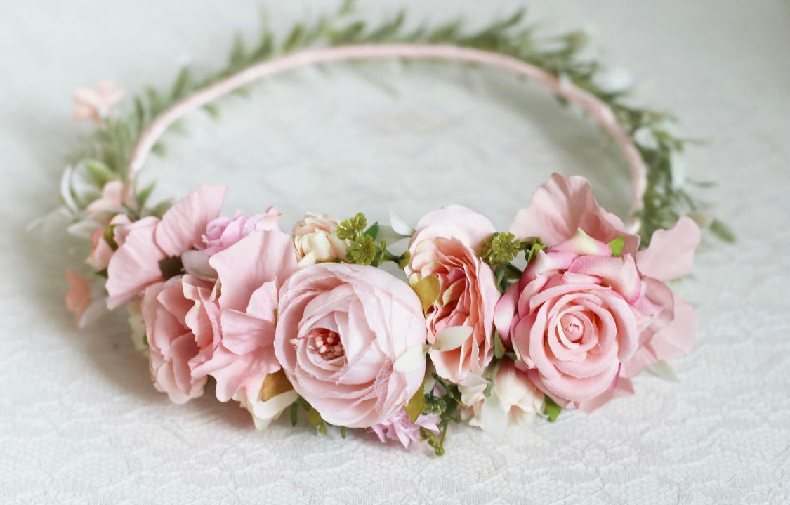 Rose - Flower Crown - Rental