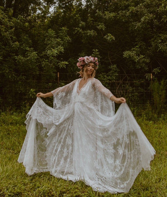 Dreamy Organza Ball Gown | Liylah | Modest Gown Rental